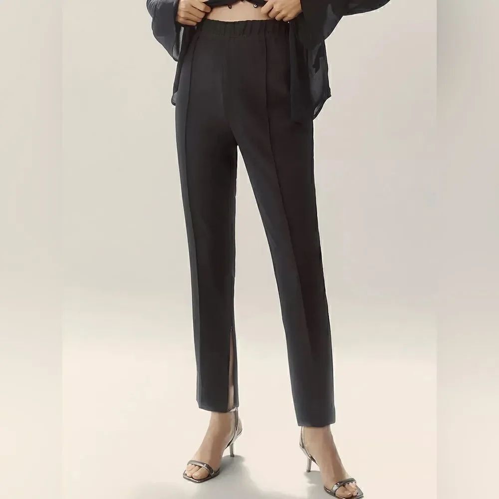 Anthropologie Seamed Legging Trousers NWT